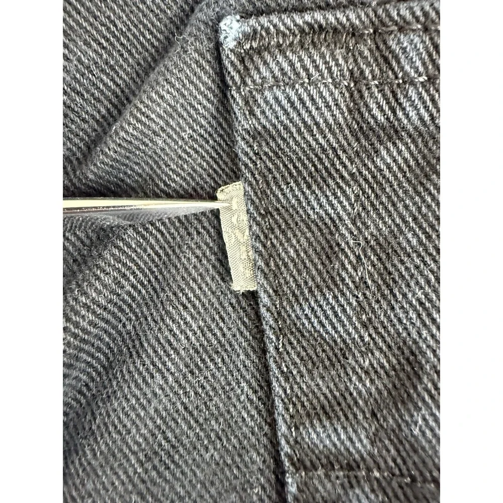 VTG Levi's Straight Slim Silvertab Dark Blue Jeans 38x36 1998 Skateboard Hip Hop
